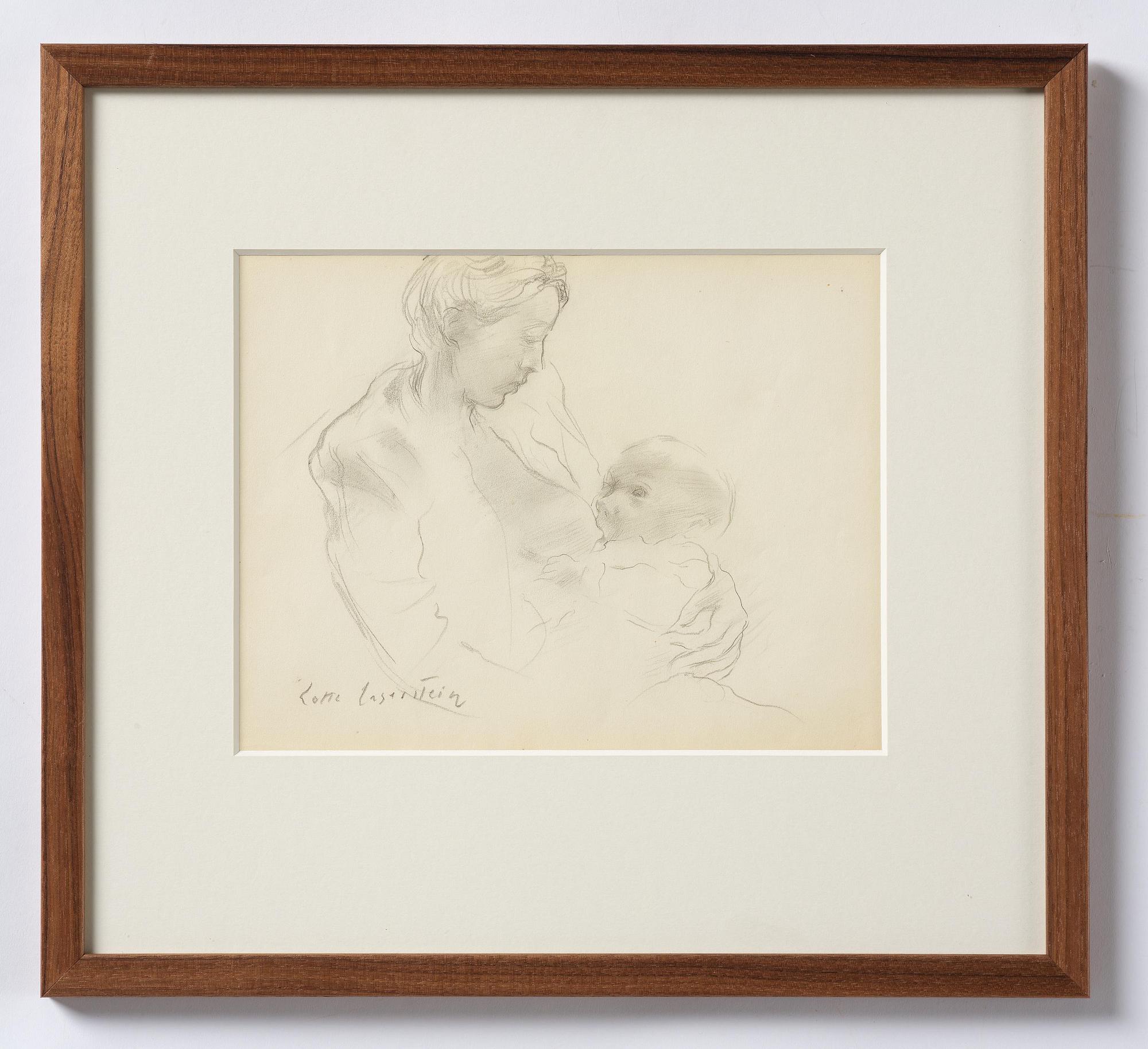 Lotte Laserstein, Mother and child.