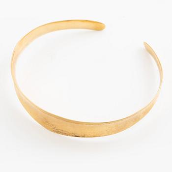 Carl Nyströmer, a necklace, 18K gold, Stockholm 1960.
