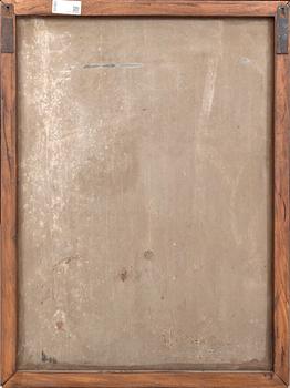 OKÄND KONSTNÄR 1900-TAL , oil on metal sheet.