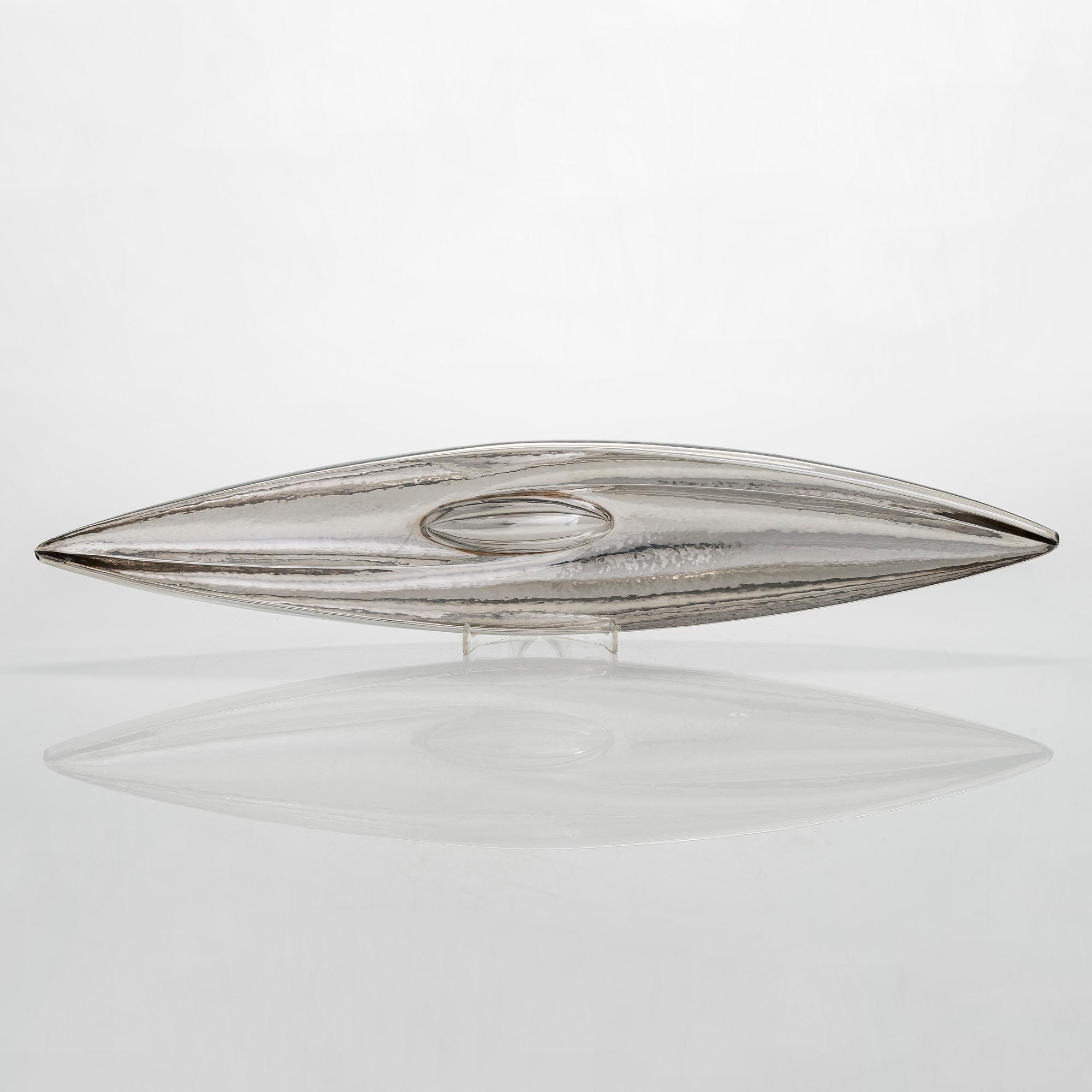 Tapio Wirkkala, silver bowl TW 9, Kultakeskus, Hämeenlinna, Finland 1957.