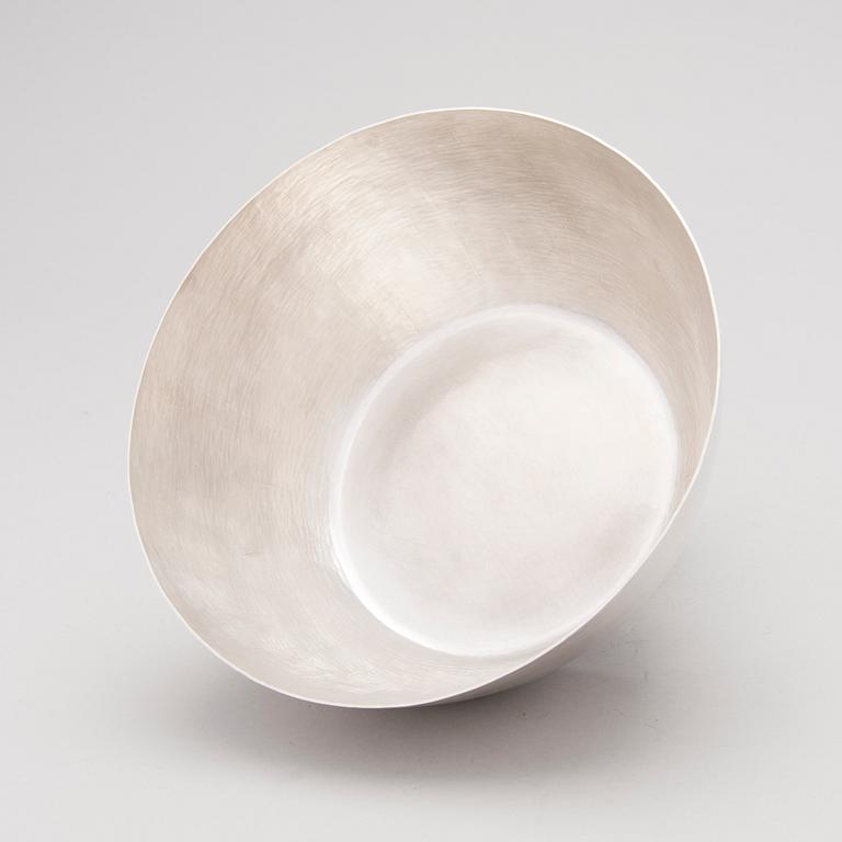 TAPIO WIRKKALA, SKÅL, sterling silver, Hopeakeskus, Tavastehus 1970.