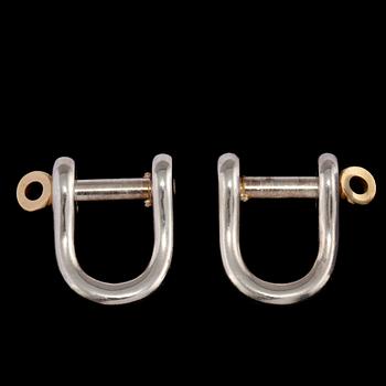 MANSCHETTKNAPPAR, ett par, sterlingsilver, Ole Lynggaard. Vikt 24 g.