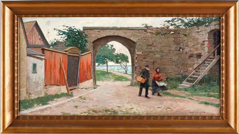 CARL AXEL PRINTZENSKÖLD, olja på duk, sign.