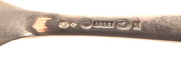 Bestick 83 dlr Norge silver 1900-talets mitt.