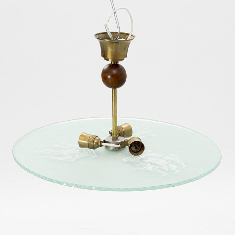 Takplafond, 1900-talets första hälf.