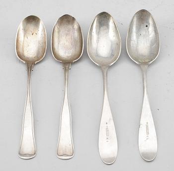 MATSKEDAR, 4 st. Silver. Tot ca 230 g.