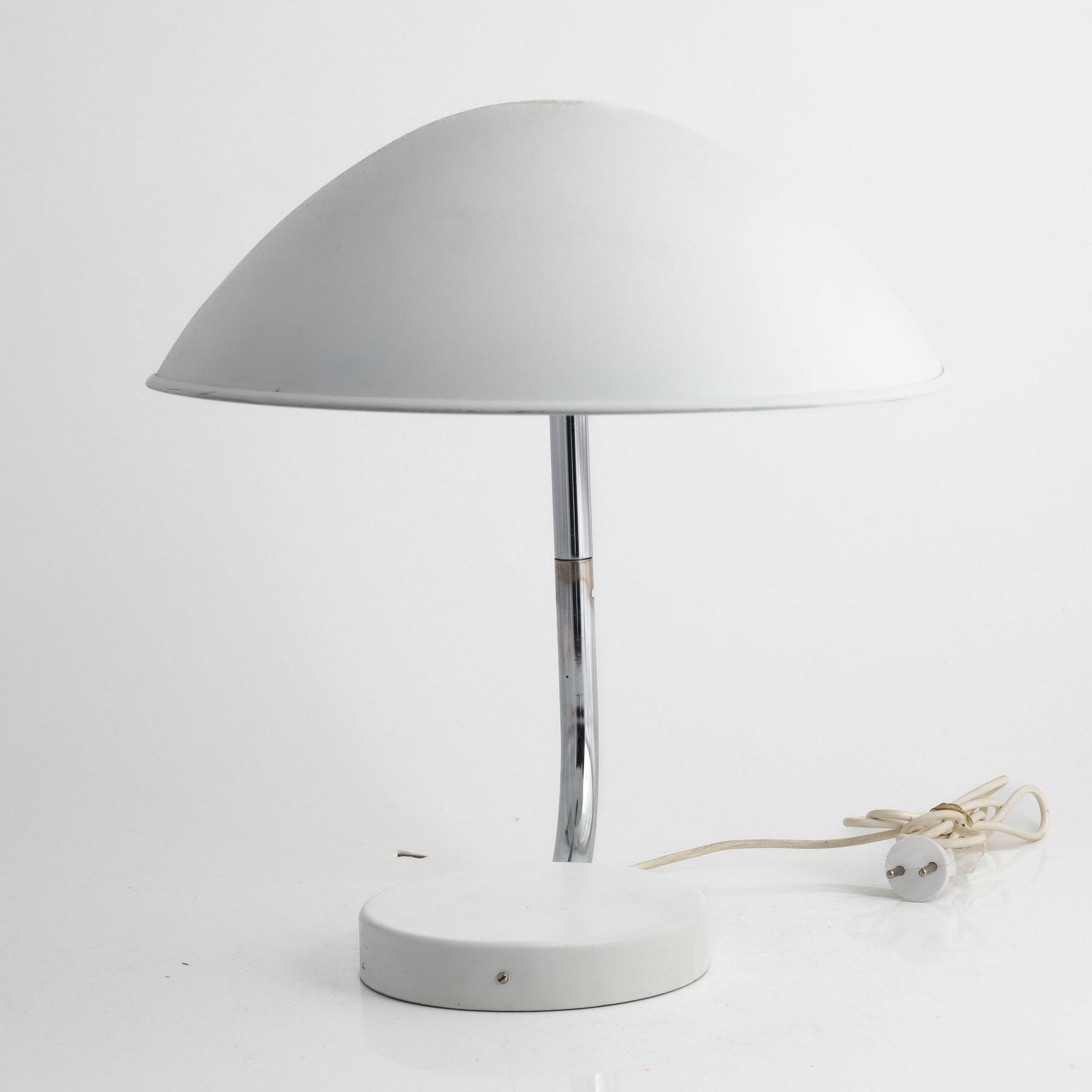 Table lamp, functionalist style, 1930s.