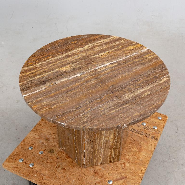 Gamfratesi, a travertine table "Epic" for Gub contemporary.