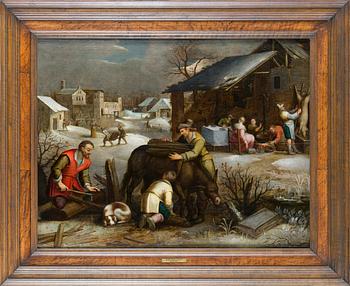 Sebastiaen Vrancx, hans studio, Vinter.
