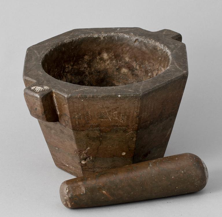 MORTEL, kalksten, 1800-tal.