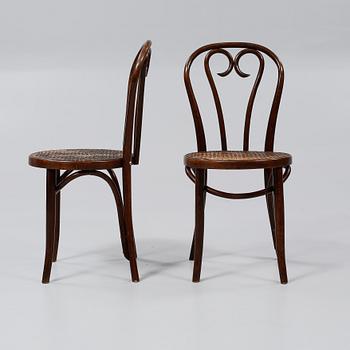 STOLAR, ett par, Thonets art, Rumänien, 1900-tal.