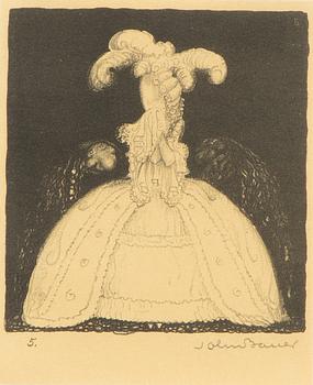 John Bauer, "Två friare".