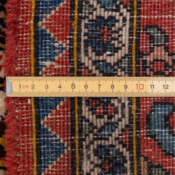 Carpet, Bakhtiari, figural, approx. 230 x 160 cm.