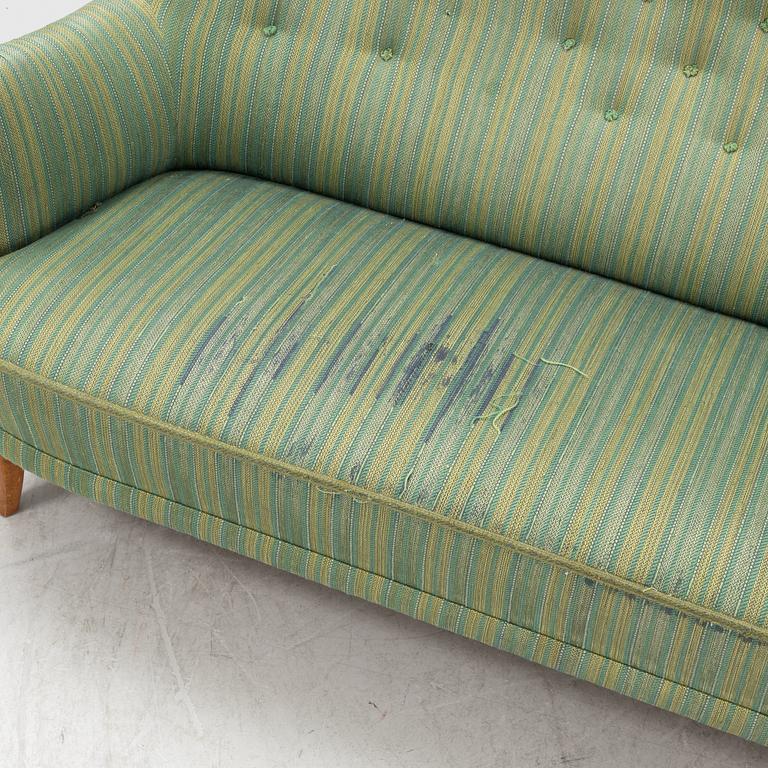 Carl Malmsten, a 'Gävle' sofa, second half of the 20th century.