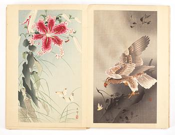 464. Wood cut in color, with different motifs. A folder of 9 pieces.