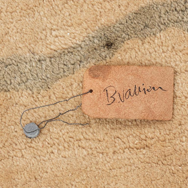 Bertil Vallien, Matta, ”Marker” (Sjömärke), tuftad, ca 139,5-140,5 x 196-199 cm, signerad B. Vallien 13/300.