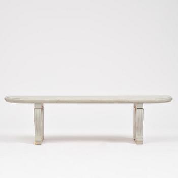A Gustavian-style bench, 20th century.