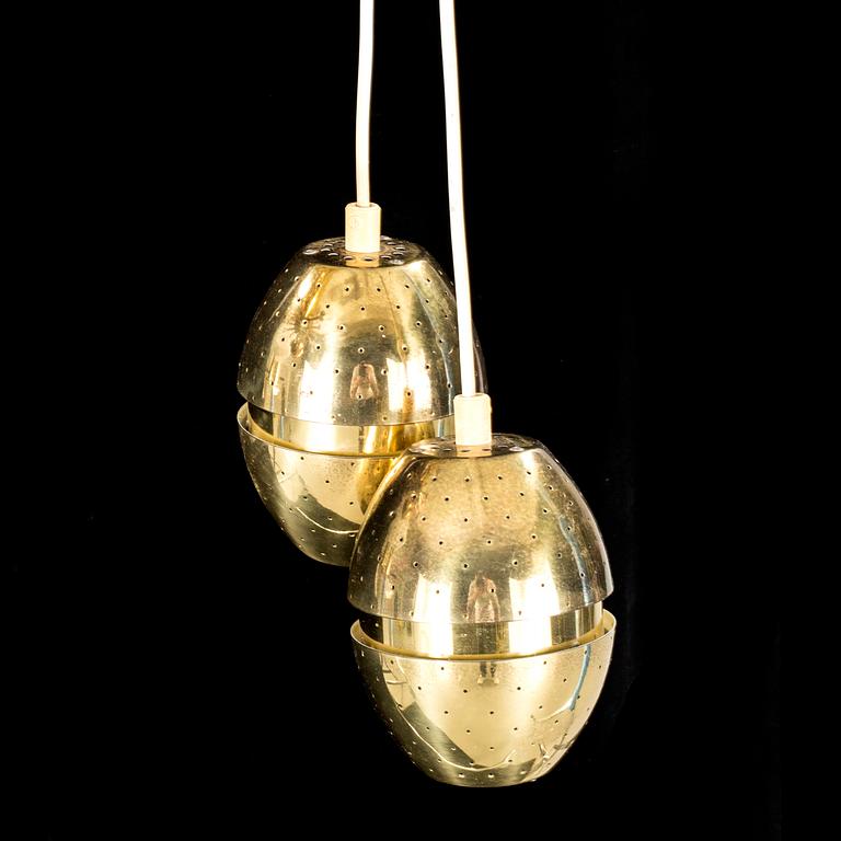 A pair of ceiling lamps by Hans-Agne Jakobsson, Markaryd, second half of the 20th century.