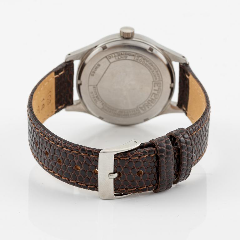 Eterna, wristwatch, 36.5 mm.