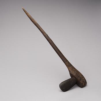 STONE AX, Papua New Guinea, SWORD, Kongo, Africa, second half of the 20th century.