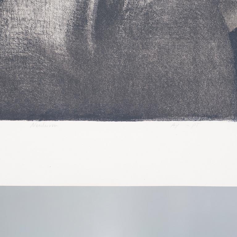 ODD NERDRUM, an etching, signed, AP-PT.