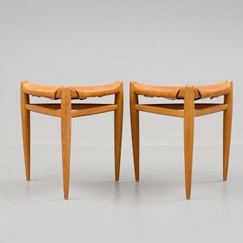 PALLAR, ett par, Östen Kristiansson, Luxus, Vittsjö möbelfabrik, 1954.