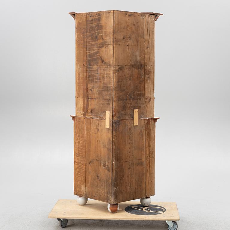 Hörnskåp, 1800-tal.