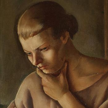 Jadwiga Uminska, The Cardplayer.