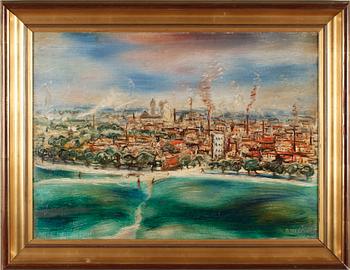 HANS EKEGÅRDH, olja på duk, signerad.