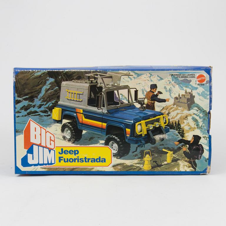 A Big Jim "Jeep" by Mattel 1981.