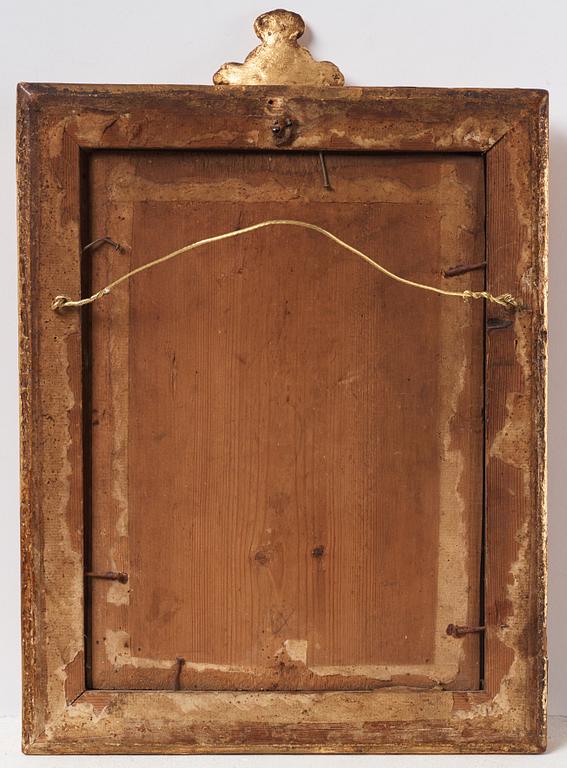 A pair of Gustavian frames, late 18th century.