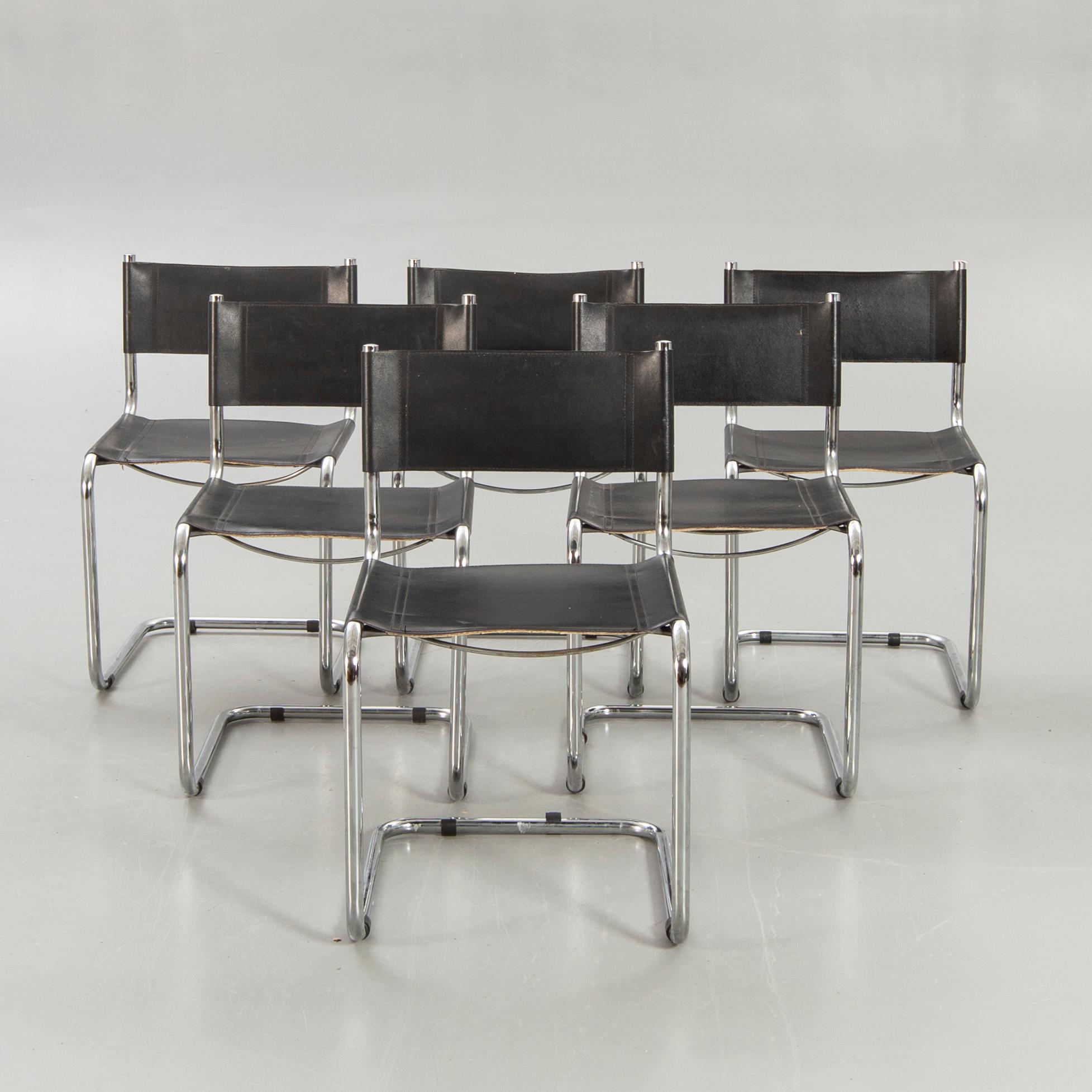 Chairs, Italy, 8 pcs, late 20th century.