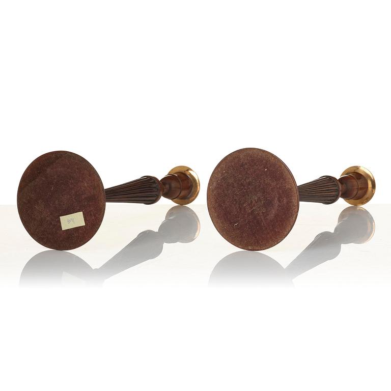 Ljusstakar, ett par, England, 1800-talets första hälft, Regency.