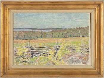 Frans Timén, "Utsikt mot Skagern" (En junidag).