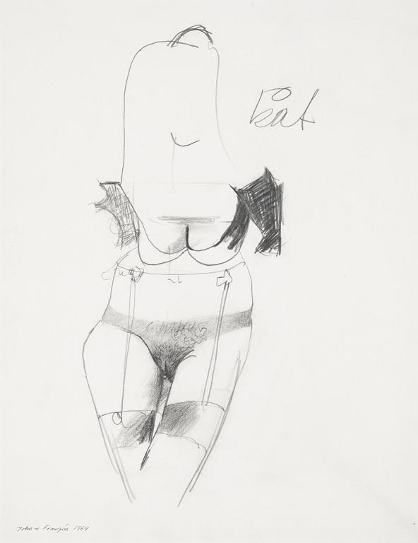 John-E Franzén, Studie till "Ulrika".