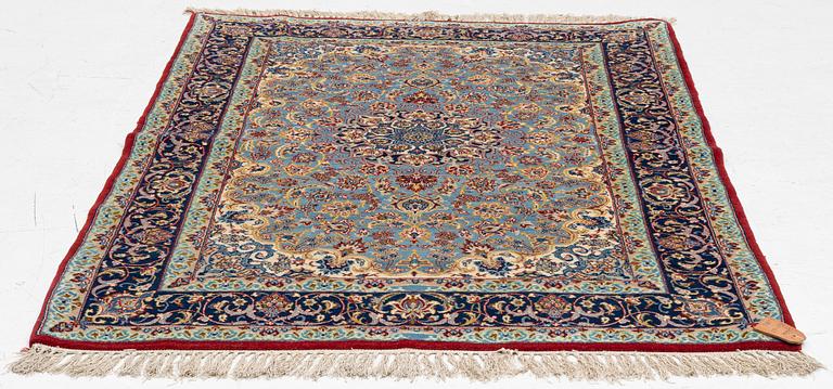Carpet, Old Isfahan, approx. 150 x 103 cm.