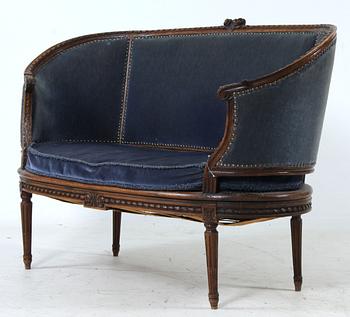 SOFFA, Louis XVI-stil, 1900-tal.