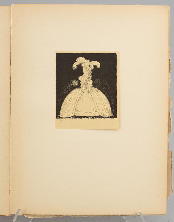 JOHN BAUER, "Troll", svit om tio litografier, , Ernst Bauers Förlag Göteborg, A. Börtzells, 1915.