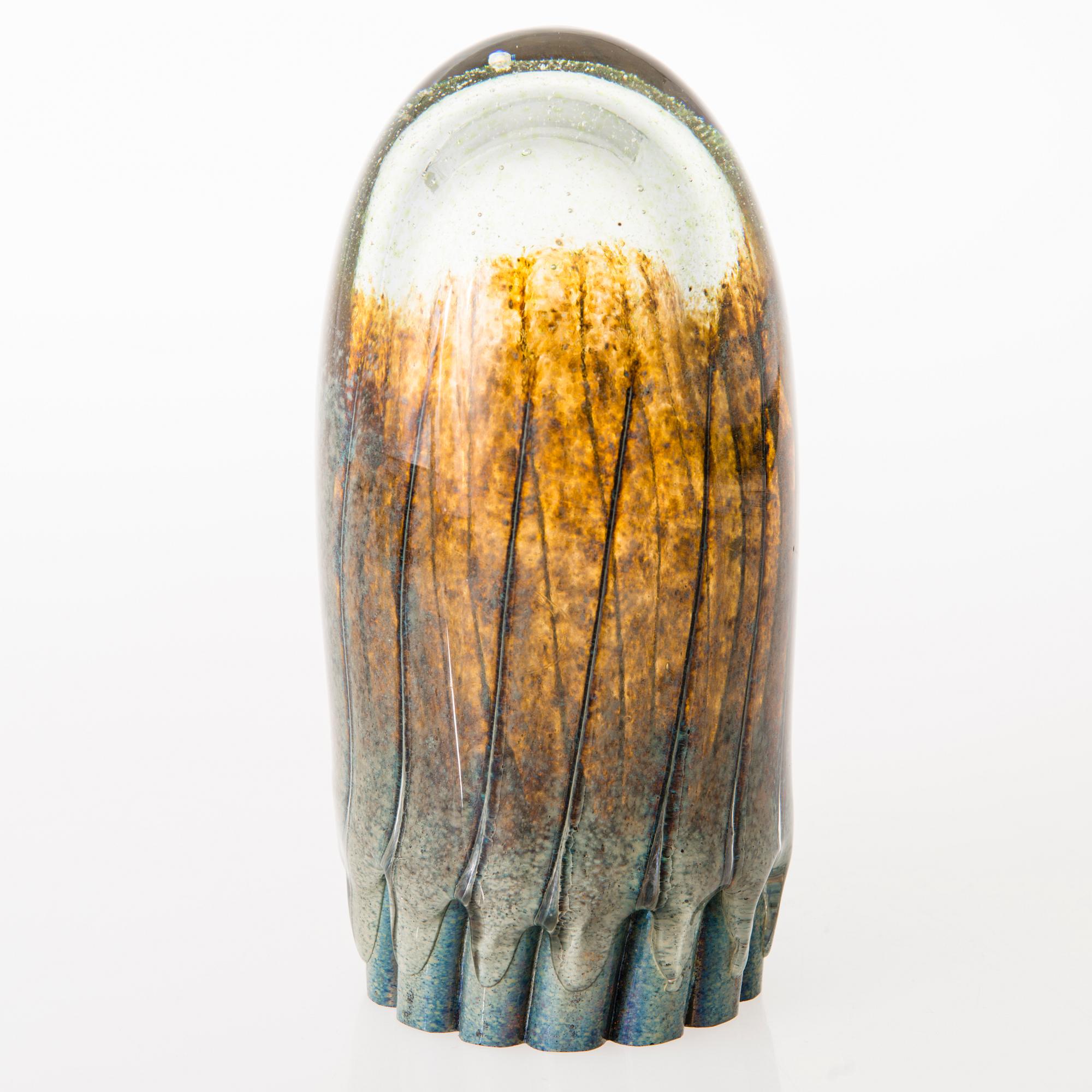 TIINA NORDSTRÖM, a 'Cactus' sculpture signed Tiina Nordström Iittala 1991.