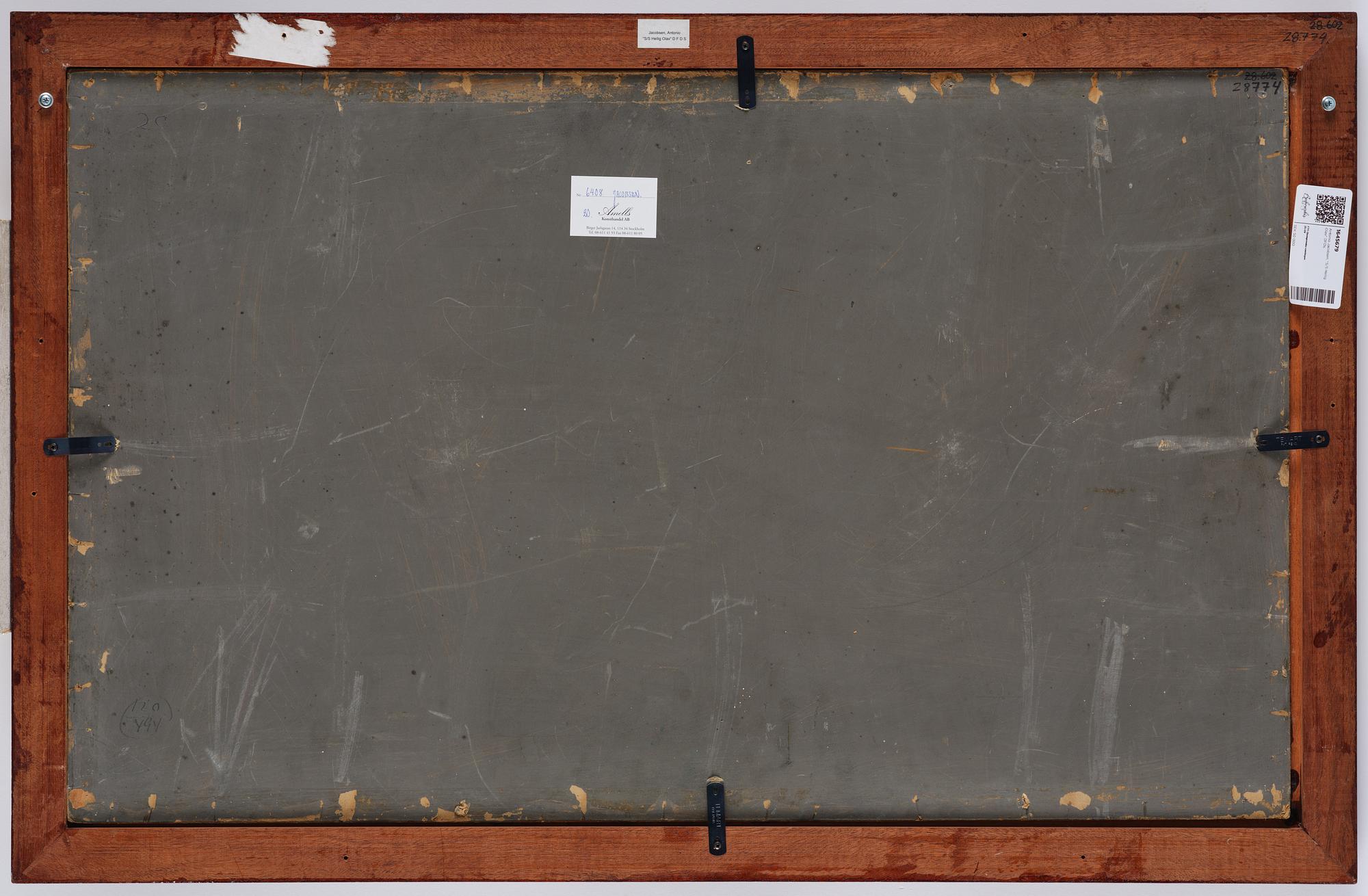 Antonio Jacobsen, "S/S Hellig Olav" DFDs.