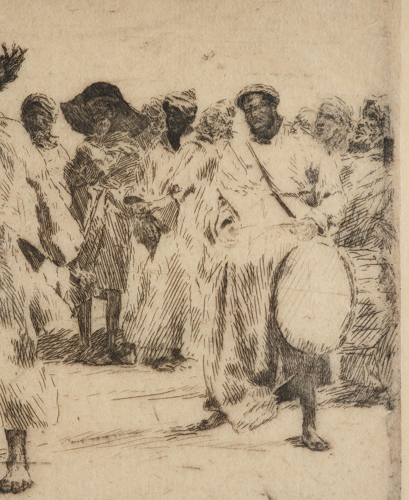 Erich Wolfsfeld, Snake Dance, Marrakesh.