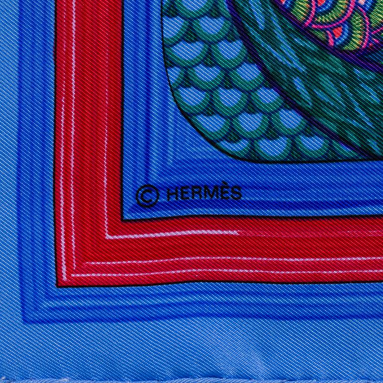 HERMÈS, HERMÈS, scarf, 'La Mare aux Canards'.