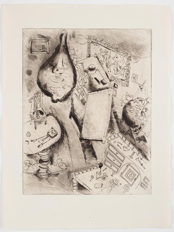 MARC CHAGALL, 71 st etsningar ur upplagan om 285 exemplar på Arches/MBM/J. Perrigot-papper, 1923-1948.
