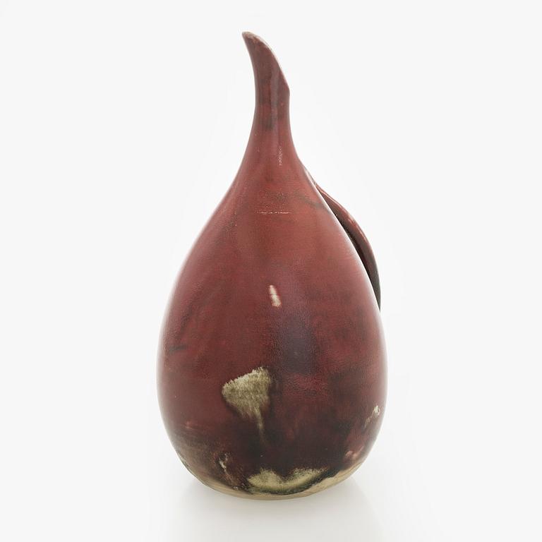 Toini Muona, A ceramic vase, signed TM.