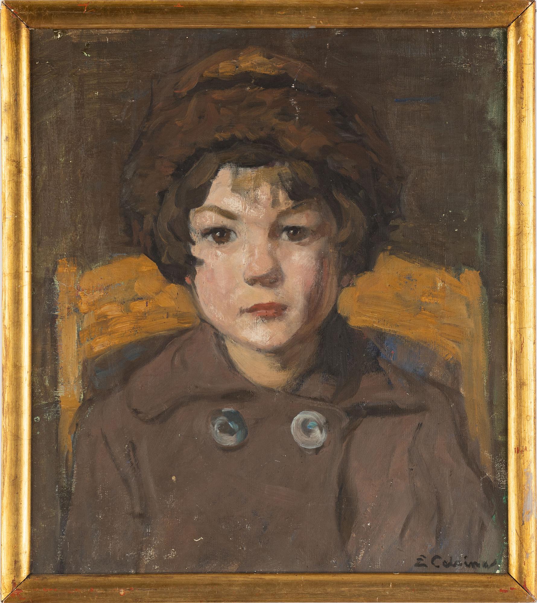 Elsa Backlund Celsing, oil on canvas/panel, signed.