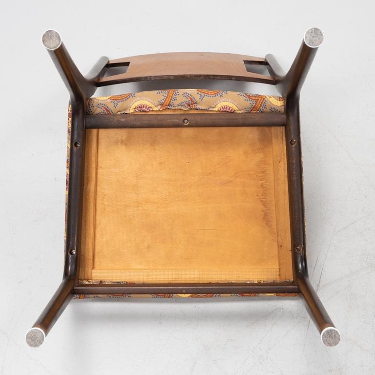 A set of four chairs, 1950's/60's.