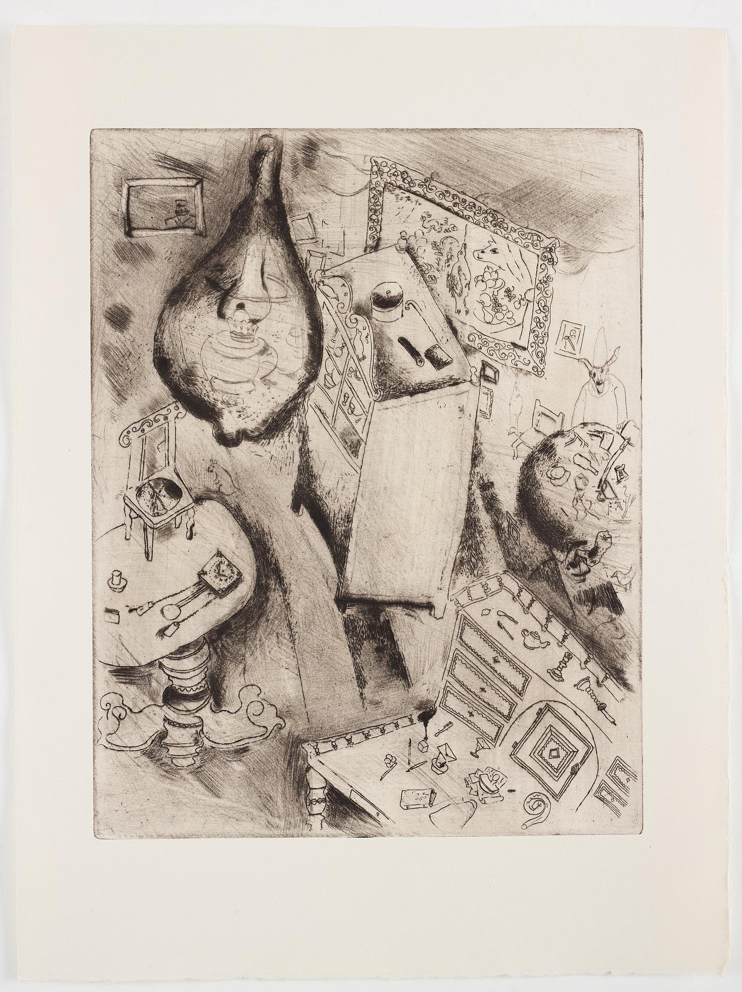 MARC CHAGALL, 71 st etsningar ur upplagan om 285 exemplar på Arches/MBM/J. Perrigot-papper, 1923-1948.