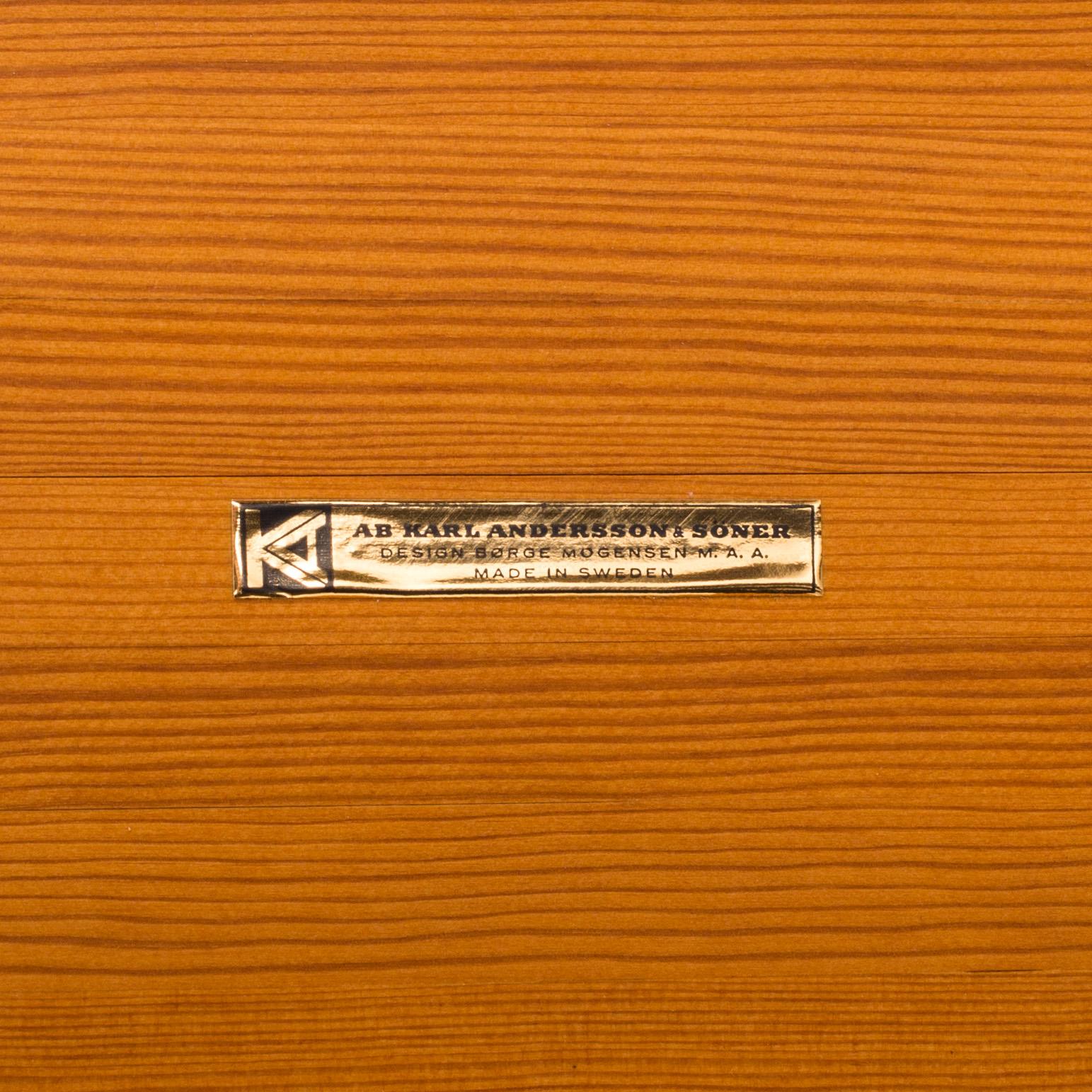 MATBORD, "Asserbro". Design Börje Mogensen för Karl Andersson & Söner, 1900-talets andra hälft.