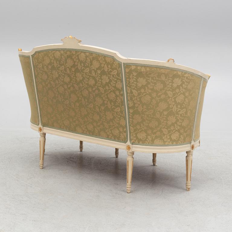 Soffa, gustaviansk stil, 18/1900-tal.