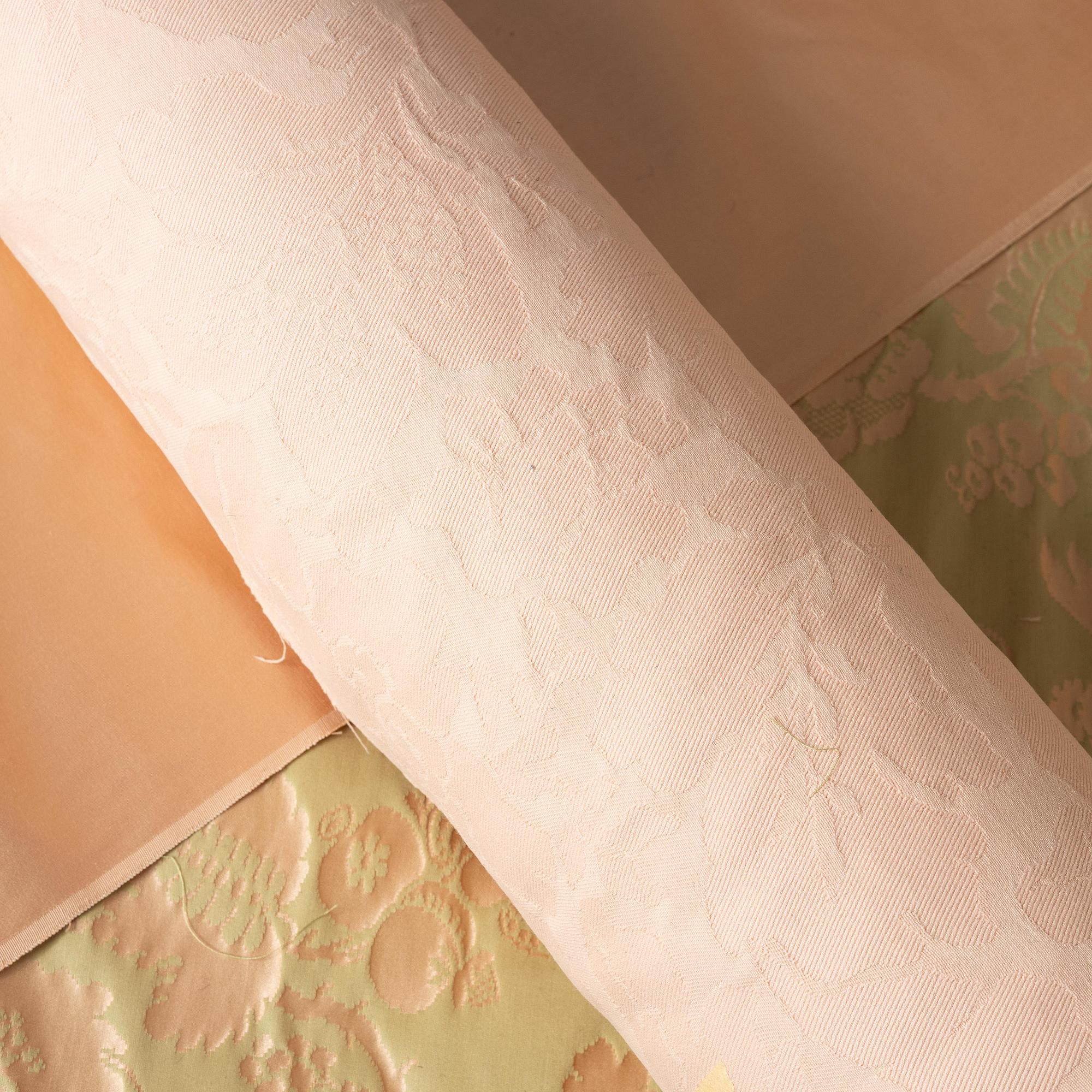 Upholstery fabric, 4 rolls, including Dominique Kieffer by Rubelli.